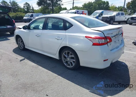 2013 Nissan Sentra Sr из США, поврежденный, VIN 3N1AB7AP4DL791390